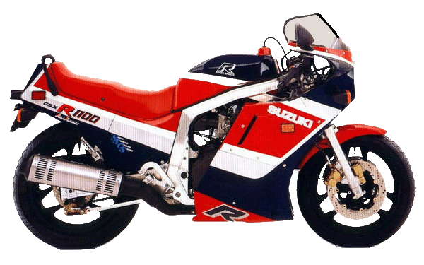 1100 GSX-R - 1986 / Copyright © Moto Club Des Potes by Team 44